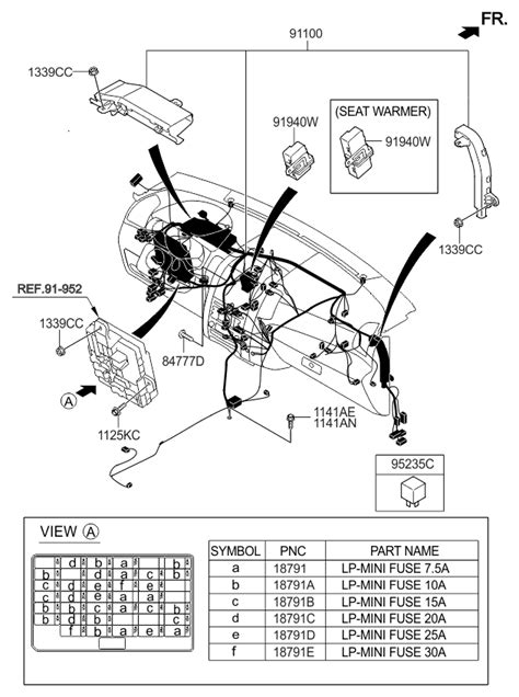 Main Wiring fit your 2014 Kia Sorento 